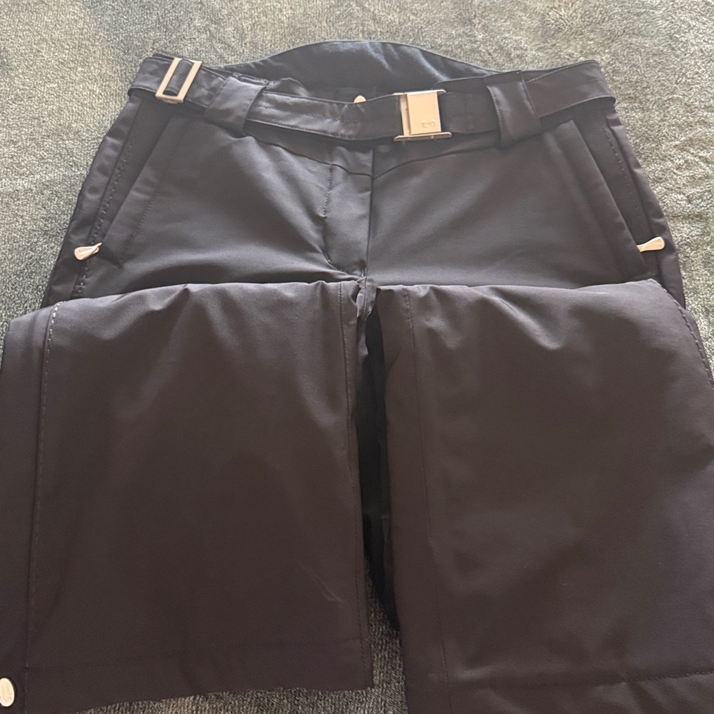 E&O Black ski pants